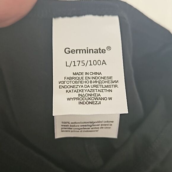 Germinate Women's Oversized Short Sleeves Cotton T-Shirt Large - Picture 7 of 16